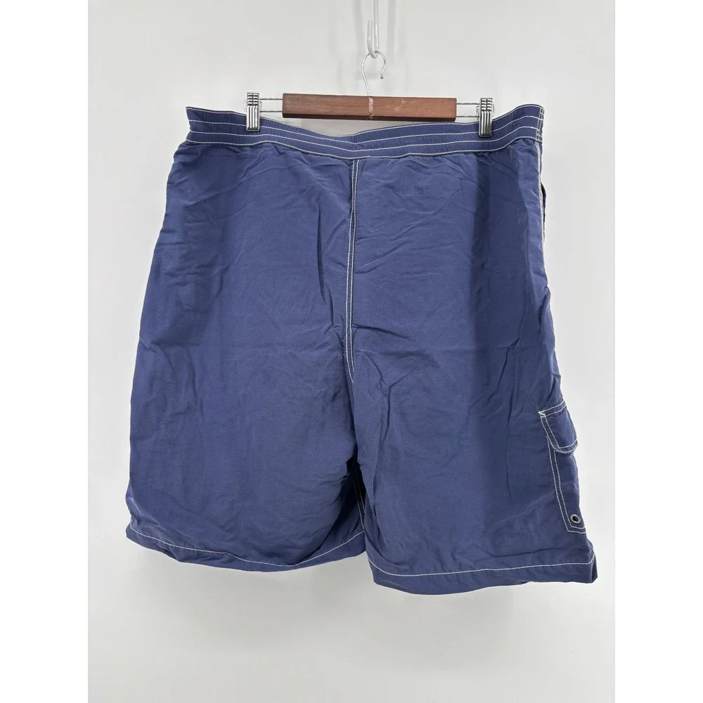 Polo Ralph Lauren Board Shorts Mens 2XL Blue Drawstring Mesh Lined Swim Trunks